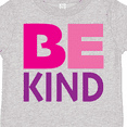 thumbnail image 4 of Inktastic Be Kind Logo in Pink and Purple Boys or Girls Toddler T-Shirt, 4 of 5
