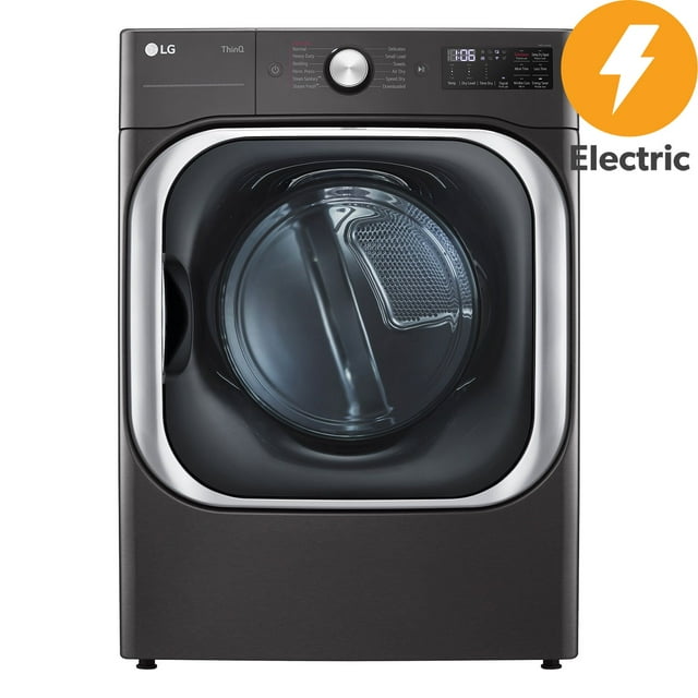 LG 9.0 cu. ft. Electric Dryer with TurboSteam