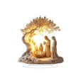 thumbnail image 4 of Figura de nacimiento de Jesús Gloria escultura acrílica 18,2 cm x 20 cm, 4 of 9