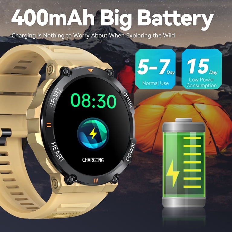 Large-screen Smartwatch, Compatible with Android/iPhone. 2.01-inch high-definition large screen smartwatch for men  main image 4