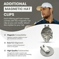 thumbnail image 2 of K9King Star War Falcon Golf Ball Marker Set with Magnetic Hat Clip, Funny Golf Gift for Men and Women, 2 of 7