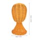 thumbnail image 2 of unbranded Estante Para Exhibir Sombreros De Ratán Duradero Color Amarillo Claro Para Hogar Y Tienda, 2 of 6