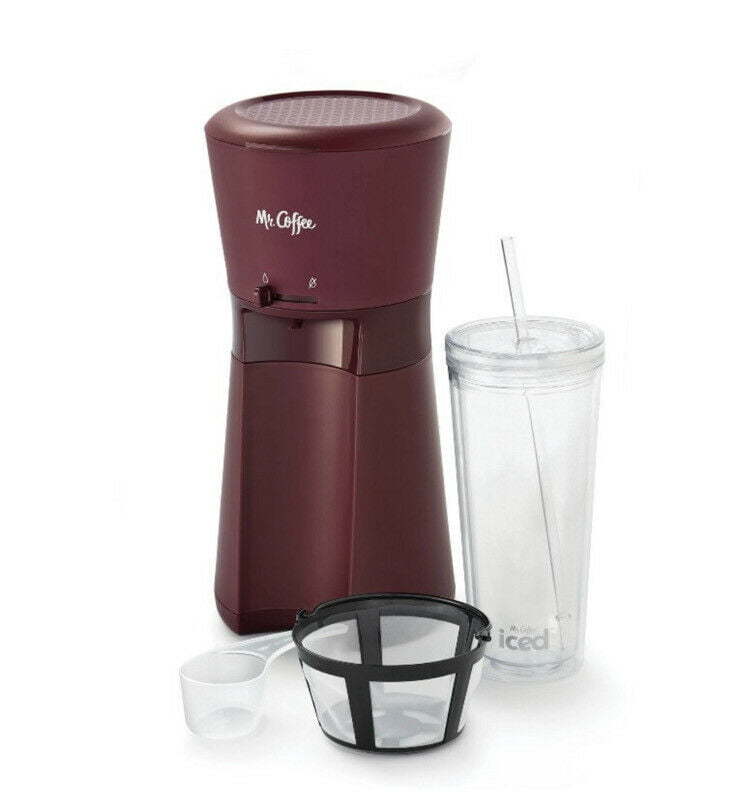Mr. Coffee Iced Coffee Maker with Reusable Tumbler and