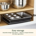 thumbnail image 2 of Cuisinart 5-Piece Stackable Ceramic Nonstick Bakeware, 2 of 8