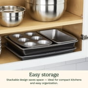Cuisinart 5-Piece Stackable Ceramic Nonstick Bakeware