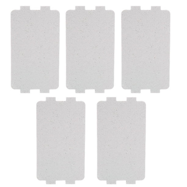 Placa de Mica para Horno Microondas, Aislante Ecológico de Resistencia A Altas Tempteraturas, Accesorio de Resaracia de Repuesto de 5 piezas, Paraparatos de Horno Microondas