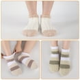thumbnail image 2 of EALLCO Women's Plush Socks Winter Warm Fluffy Slippers Comfortable Sleep Socks for Women 6 Pairs, 2 of 7