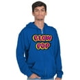 thumbnail image 5 of Cute Vintage Blow Pop Bubblegum Candy Zip Up Hoodie Men's Women's Brisco Brands M, 5 of 6