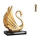 thumbnail image 1 of Escultura de reloj de pie con forma de cisne moderno, pieza de arte en miniatura para armario de sala de estar, decoración del hogar clásica, 1 of 8