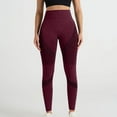 thumbnail image 5 of Domuza Celsior Anti Cellulite Compression 3D Leggings Women Butt Lifting Tummy Control Skinnify Resistance Band Yoga Pants Wine L, 5 of 6