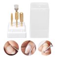 thumbnail image 4 of Brocas para manicura ANGGREK 7 Piezas de Acero Inoxidable para Remover Cutículas, 4 of 8