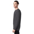 thumbnail image 2 of Hanes Essentials Men's Cotton Long Sleeve T-Shirt Smoke Grey L, 2 of 5