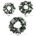 thumbnail image 2 of Visland Artificial Christmas Wreath, Crestwood Spruce, Led Lights, Decorated with Pine Cones, Berry Clusters, Frosted Branches, Christmas Collection, 2 of 2