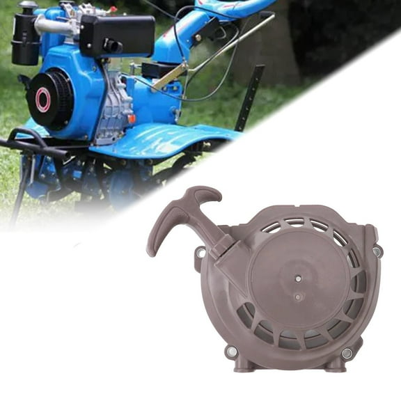 Recoil starter pull plate compatible with 1E48F 48F 63cc 6300 earth drill tiller Smile Home