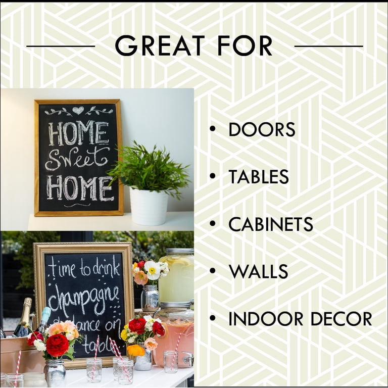 Rust-Oleum Chalkboard Spray Paint, Black, 11 oz photo 5