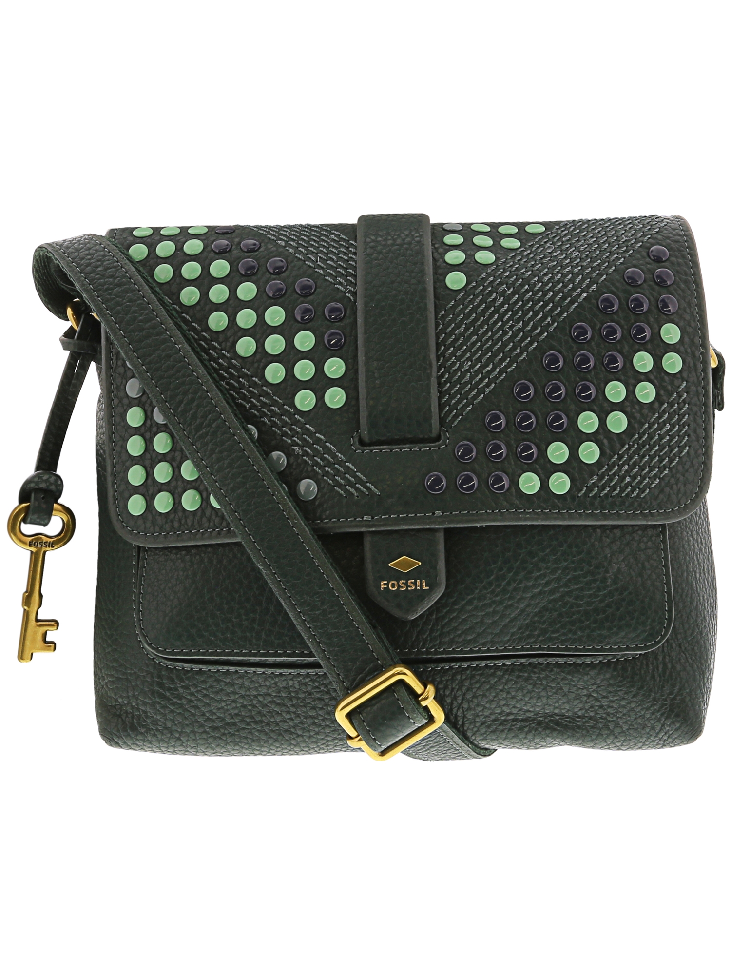 Fossil Women's Small Kinley Crossbody Leather Cross Body Bag Satchel