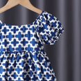 thumbnail image 1 of Enfants Robe, Filles Robe Courte Bouffée Courte Manches Bouffantes Enfants Robe Fluide Filles Robe Performance Haut de Gamme, 1 of 5
