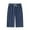 Dark Blue, variant on Men's Cotton Linen Shorts Casual Mid-length Pants Solid Color Loose Drawstring Shorts Straight Fit Shorts with Pockets