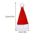 thumbnail image 2 of KAKOWELY 36 piezas de mini gorros de Papá Noel navideños, tapas para botellas, tazas, cortadores de piruletas y tenedores., 2 of 5