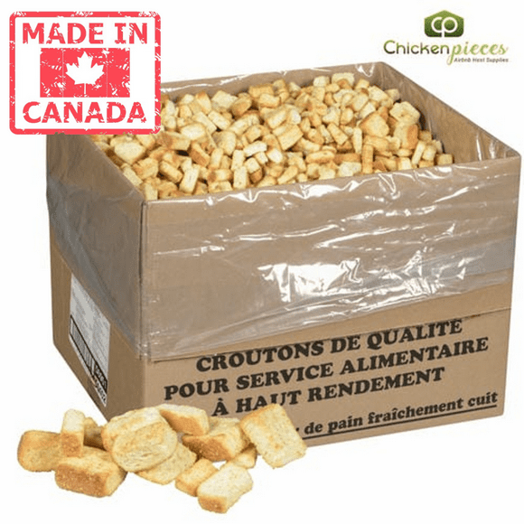 Grissol Crouton à l'Ail Gourmet 5kg/11.02lbs - Fabriqué au Canada