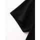 thumbnail image 5 of Camiseta con estampado de bandera patriótica para mujer: cuello redondo informal, manga corta, mezcla de algodón elástico, lavable a máquina. Ideal para el Día de la Independencia y atuendos casuales., 5 of 7