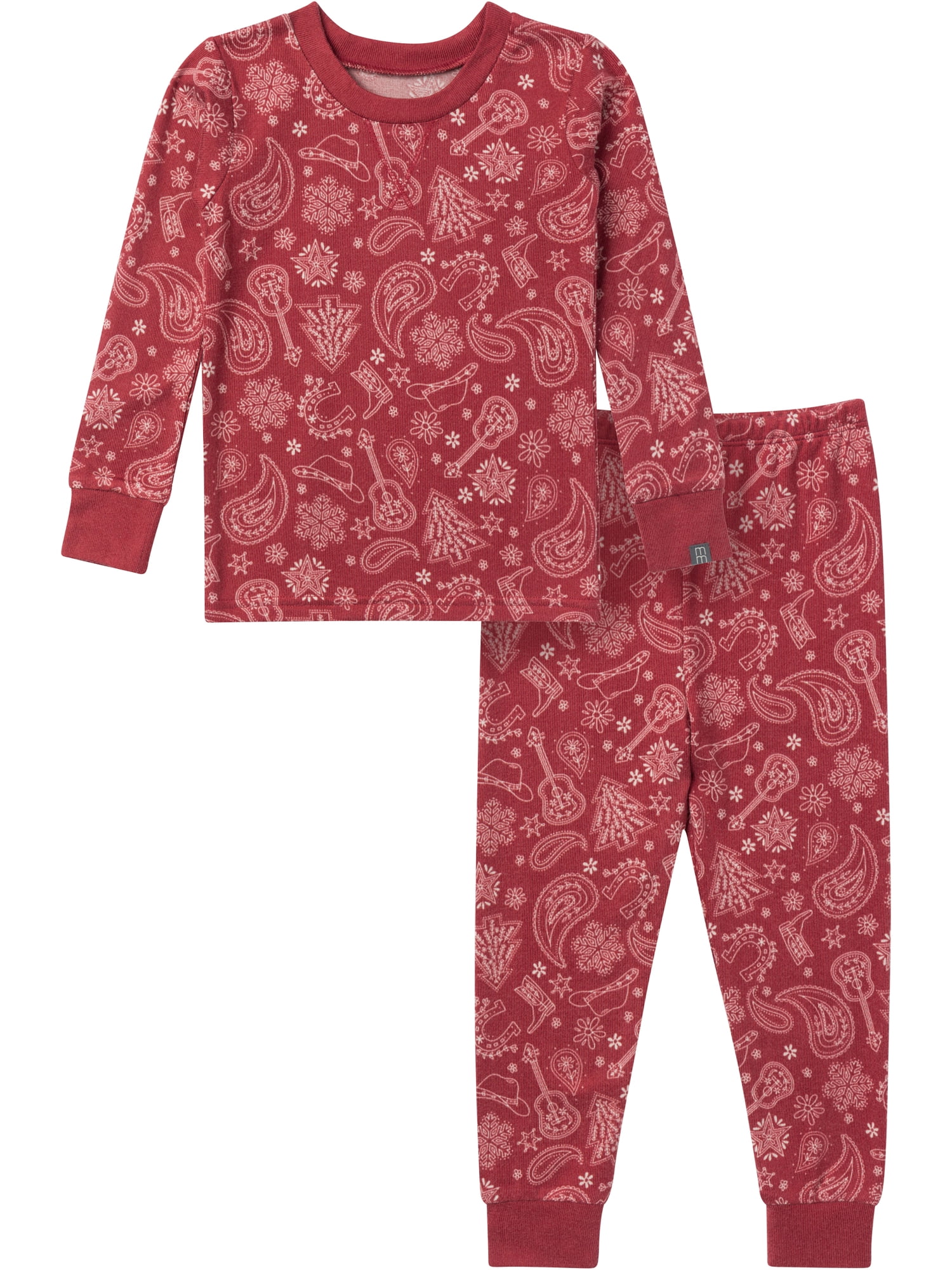 Modern Moments by Gerber Christmas Pajamas, 4-Piece, Sizes 12 Months - 5T