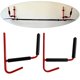 thumbnail image 4 of Gancho de Almacenamiento para Kayak Sharpla Soporte de Montaje en Pared Hierro Resistente, 4 of 8