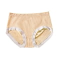 thumbnail image 3 of Diufon Womens Panties Elastic High Waist Soft Underpants Solid Color Full Coverage Brief, 3 of 4
