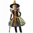 thumbnail image 4 of Girl Witch Outfits Tulle Dress Girl Witch Outfits Toddler Halloween Custome Girls 7-8 Years Children Girls Dress, 4 of 4