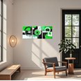 thumbnail image 5 of ZHONGYUTONG Abstract Canvas Wall Art 3 Pieces Black and White Pictures Contemporary Minimalist Print Modern Geometric Line Artwork for Living Room Decor Framed (24.00" x 36.00" x 3PCS), 5 of 5