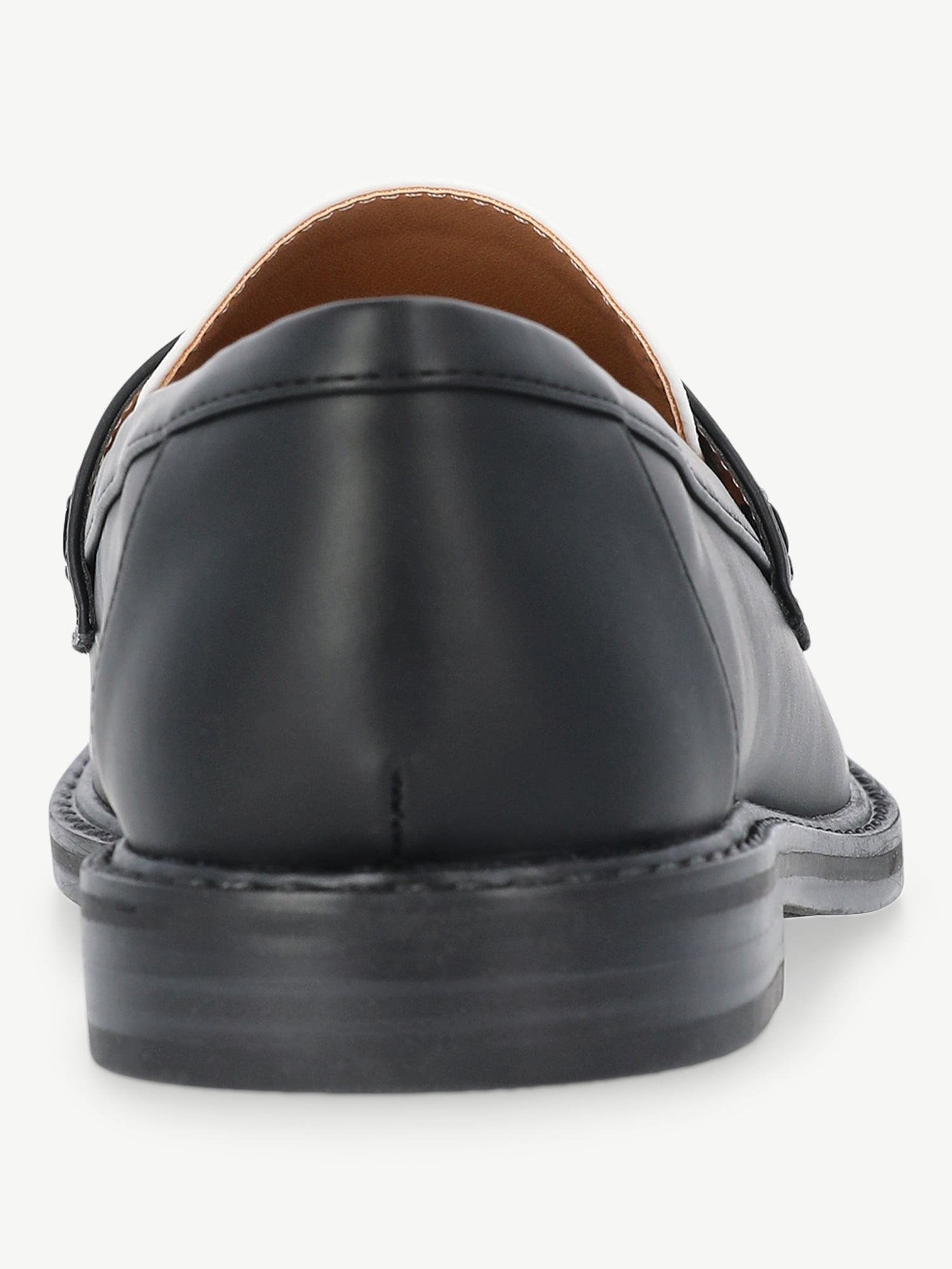 Free Assembly Women's Slip On Faux Leather Heart Loafers