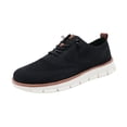 thumbnail image 2 of Willtoo Shoes for Men Casual Dress Oxfords Business Mesh Walking Shoes Tennis Comfortable Sneakers Lightweight Soft Sole & Breathable Fashion Sneakers, 2 of 5