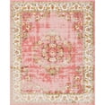 thumbnail image 3 of Unique Loom Lucerne Collection Area Rug - Reuss (7' 10" x 10' Rectangle Rose/Black), 3 of 10