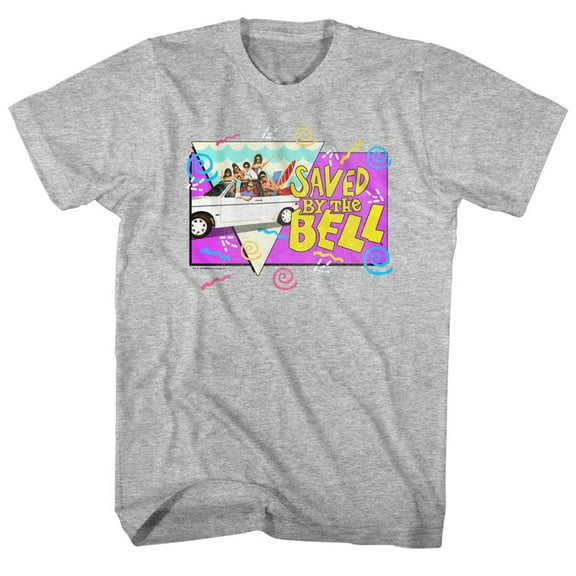 Saved By The Bell Tv Beach Party Adult Short Sleeve T Shirt