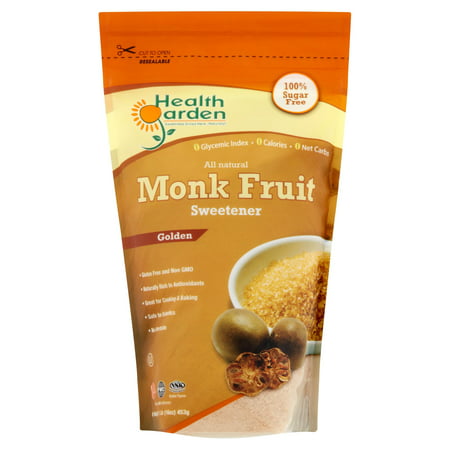 Health Garden Monk Fruit Golden Sweetener 1 Lb