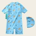 thumbnail image 3 of Gerichy Boys Swim Set, 2T 3T 4T 5T Swimsuit Boys Children Swimsuit Boys Middle And Small Children Cute Dinosaur Baby Boy Swimsuit Baby Boy Swimsuit, 3 of 5