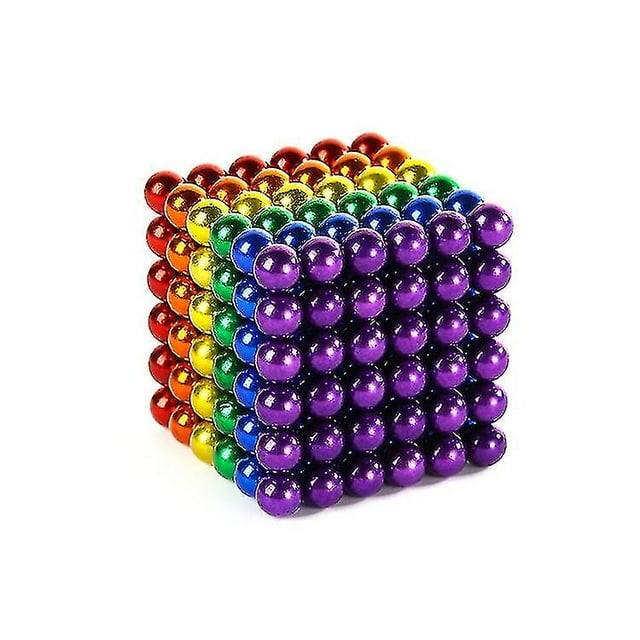 1000pcs 5mm Colorful Magnetic Early Education Puzzle Toy