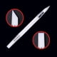 thumbnail image 2 of Seitruly 2019 niñas cabezas duales de silicona arte de uñas pluma de escultura mango de acrílico de diamantes de imitación para tallado en relieve Juegos de manicura blanco Seitruly MJ1174-02, 2 of 4