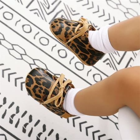 

kpoplk Walking Shoes For Baby Colour 012M Sandals Girls Non-Slip Prewalker Walkers Kids The Floor Soild Sandals For Boys(Brown)