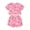 Pink, variant on Bagilaanoe 2pcs Little Girl Shorts Set Toddler Short Sleeve Floral Print T Shirt Tops + Shorts 3T 4T 5T 6T 7T Kids Casual Summer Clothes