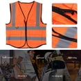 thumbnail image 4 of Chaleco De Seguridad Para La Construcción Chaleco Transpirable Reflectante Chaleco Transpirable Para Correr Para Conductores De Camiones Ciclistas, 4 of 8