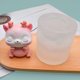 thumbnail image 2 of Cute Cartoon Deer Shape Candle Mold Resin Crafts Pendant Casting Mold Food Grade Silicone Mold Easy to Demold BPA Free, 2 of 4
