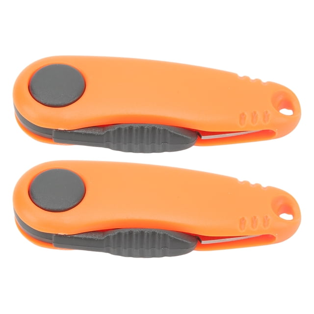 2 uds Mini tijeras de línea de bádminton tijeras rápidas en forma de camarón tijeras plegables portátiles para exteriores cortadora de línea de pesca naranja