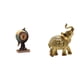 thumbnail image 1 of Reloj De Mesa Coleccionable Con Forma De Globo Terráqueo Con Forma De Elefante Moderno, Escultura De Resina, Adorno De Mesa Para Estantería, Oficina, Dormitorio, Escritorio, Decoración Del, 1 of 8