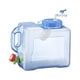 thumbnail image 3 of Contenedor de agua, botella de agua potable vacía con grifo, barril de almacenamiento de agua 8L, 3 of 8