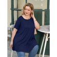 thumbnail image 5 of Plus Size Tops for Women Casual Short Sleeves T Shirts Flowy Blouses, 5 of 5