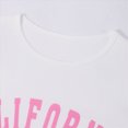 thumbnail image 6 of Toddler Girl Outfits Summer Clothes Set California Print Short Sleeve Top and Color Block Wide Leg Pants Set Kids School Fashion Suit 7-8 Years, 6 of 6