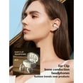 thumbnail image 6 of Wireless Ear-Clip TWS Earphones for Galaxy S21 FE 5G - Bluetooth Earbuds True Stereo Charging Case Hands-free Mic Headset Compatible With Samsung Galaxy S21 FE 5G, 6 of 7