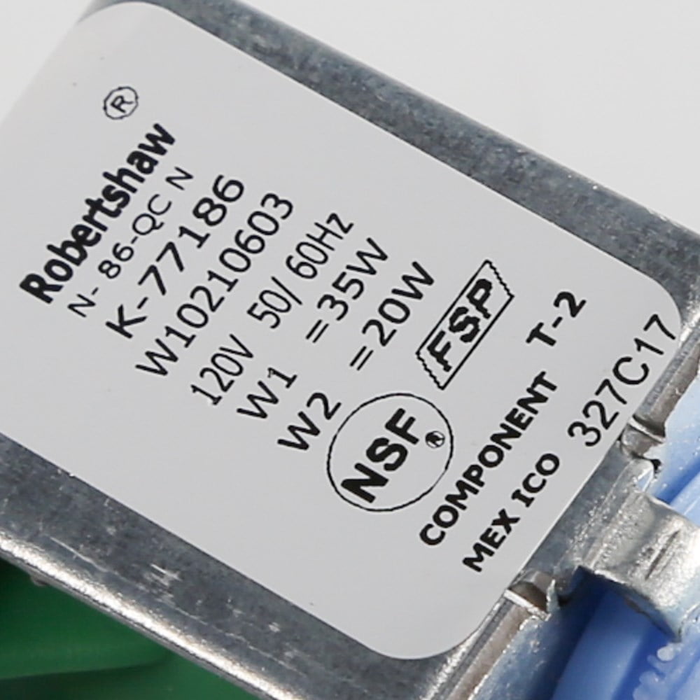 WPW10210603 Whirlpool Water Inlet Valve OEM WPW10210603