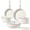 White 11PCS, variant on GIPP 11 Pcs Ceramic Nonstick Cookware Sets,Pots and Pans Set Non Stick with Removable Handle, Oven Dishwashers Safe,Kitchen Cooking Set